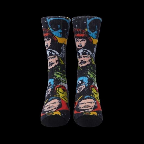 HUF Marvel Avengers Galactic Head Socks - Picture 2 of 4